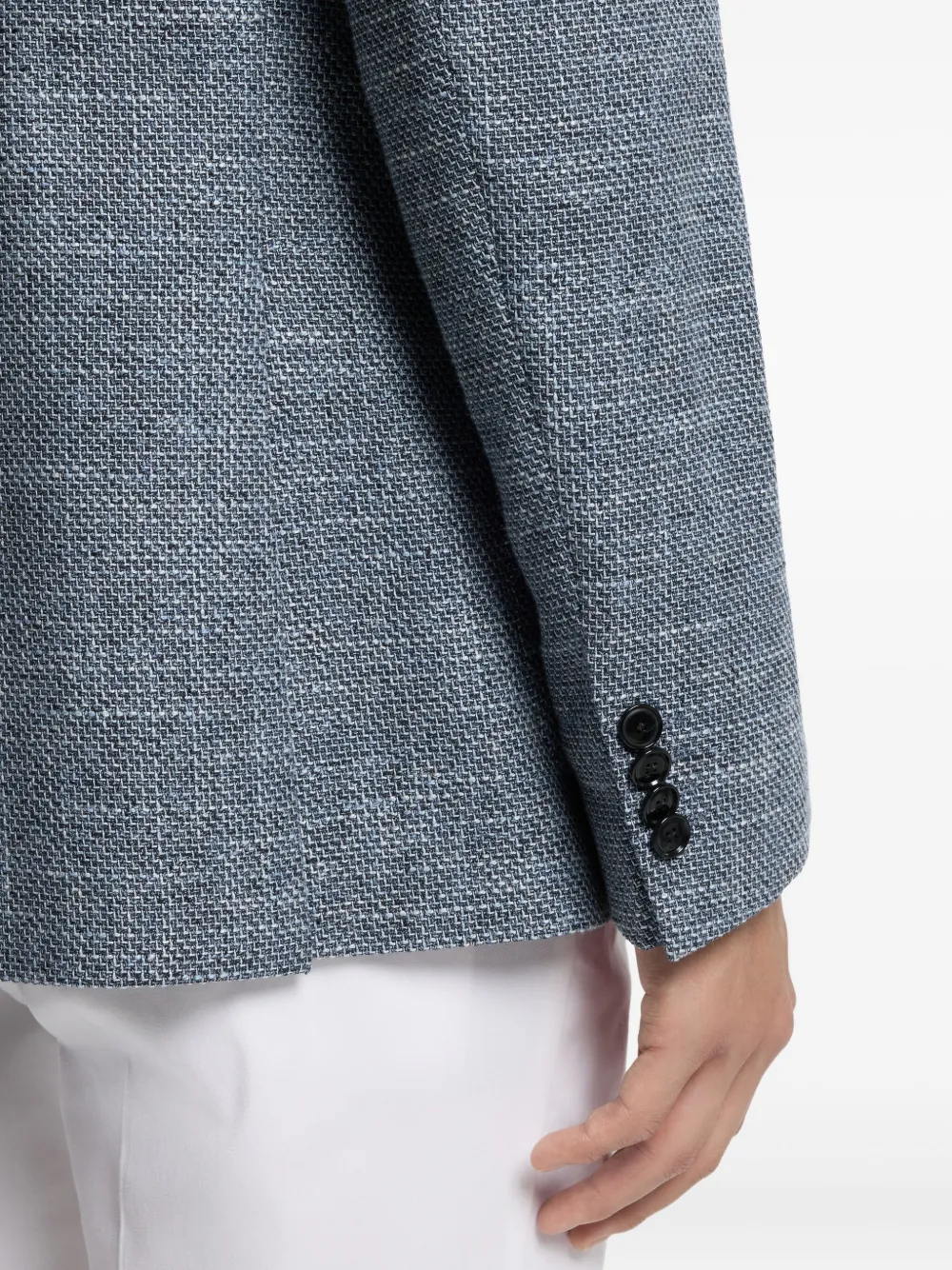 BOSS Blazer met knopen Blauw
