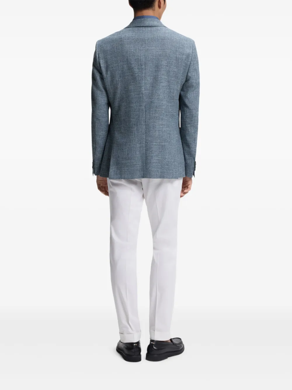  Boss Buttoned Blazer - Blue 