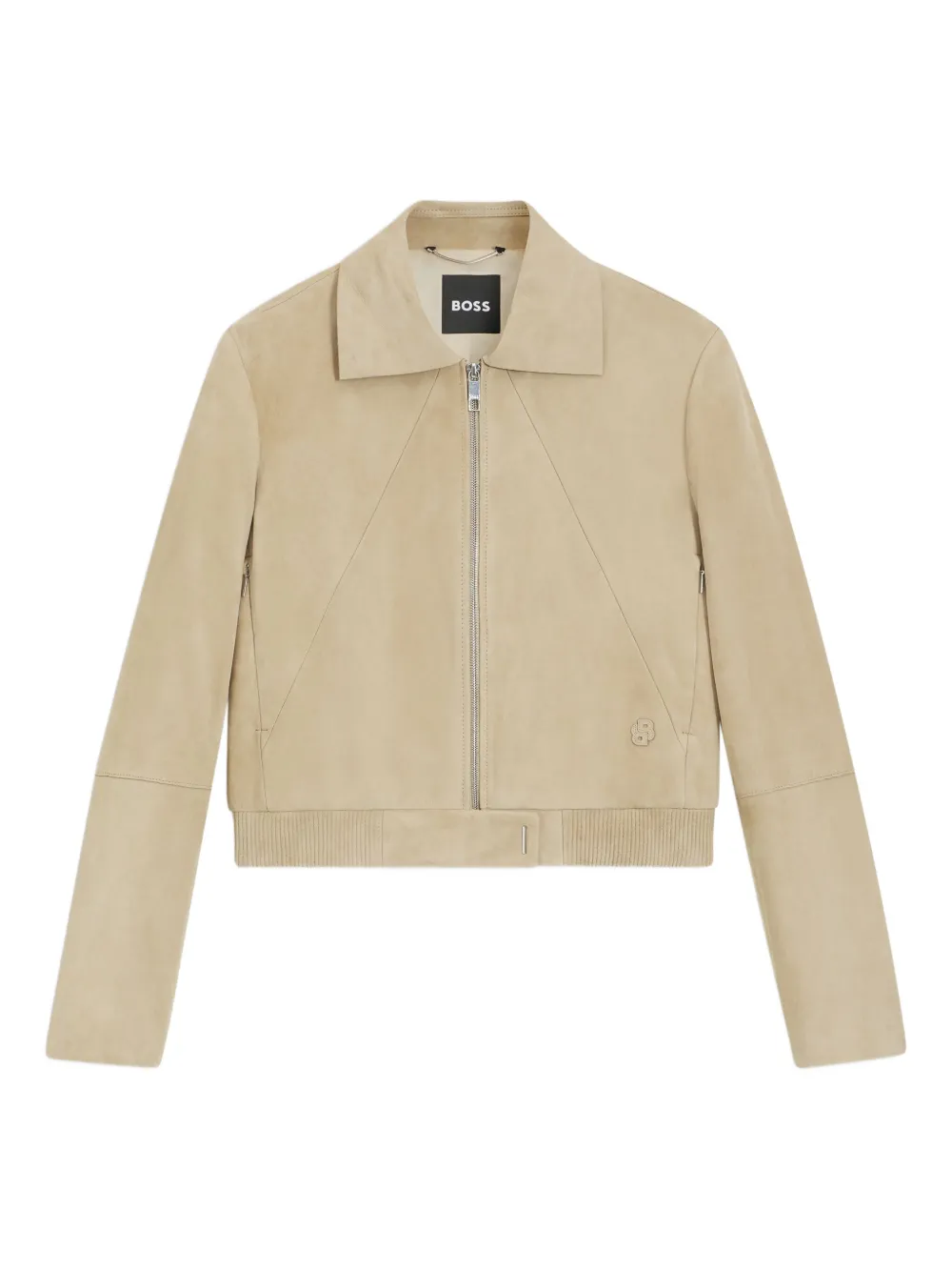 BOSS Giacca con zip - Marrone