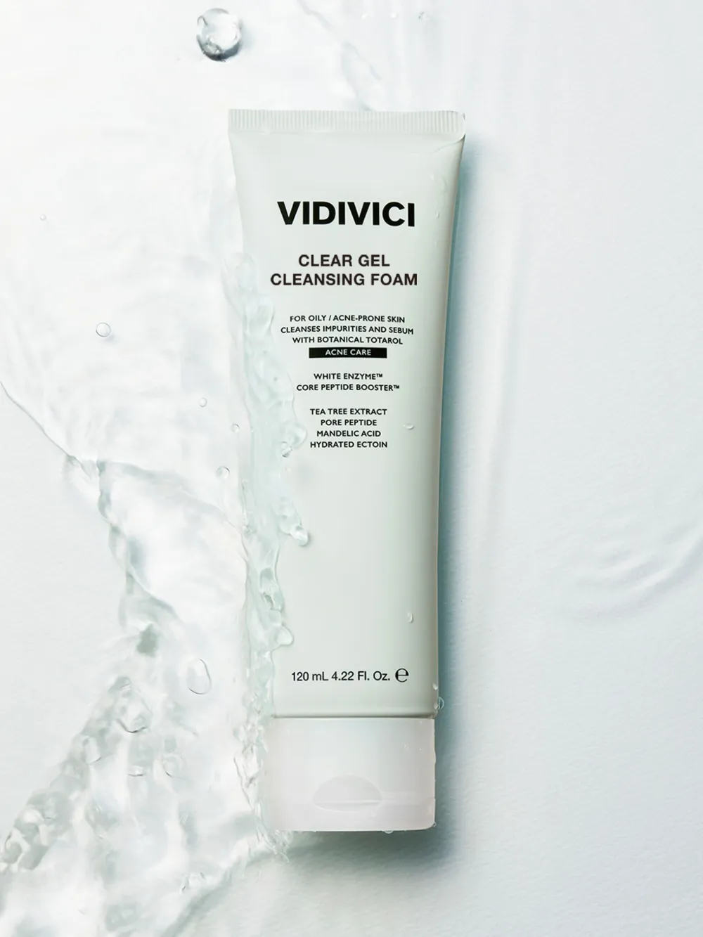 Vidivici Clear Gel Cleansing Foam (pack Of Two) In Blue
