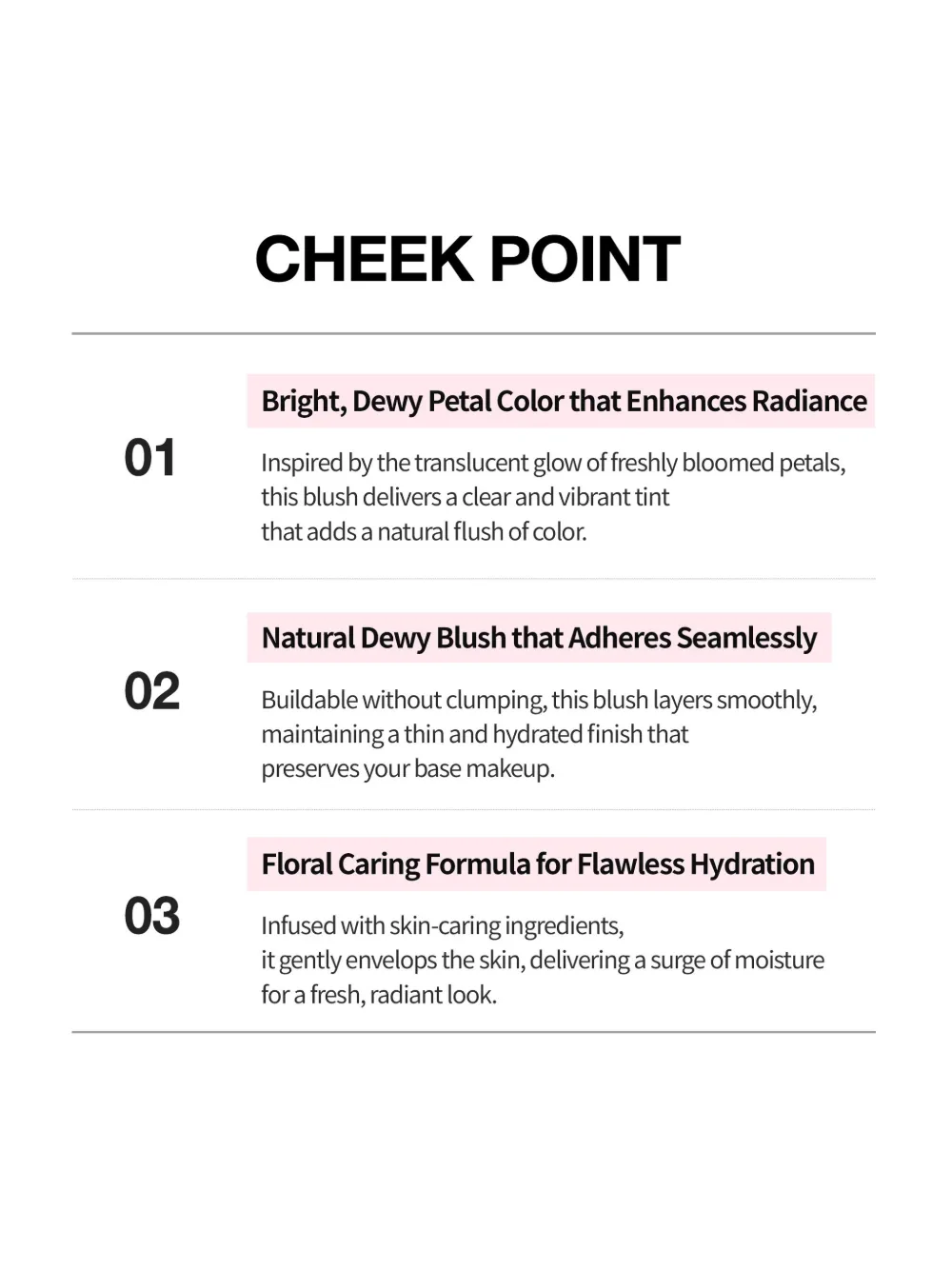 Vidivici Petal Glow Cream Blush (pack Of Two) In Pink