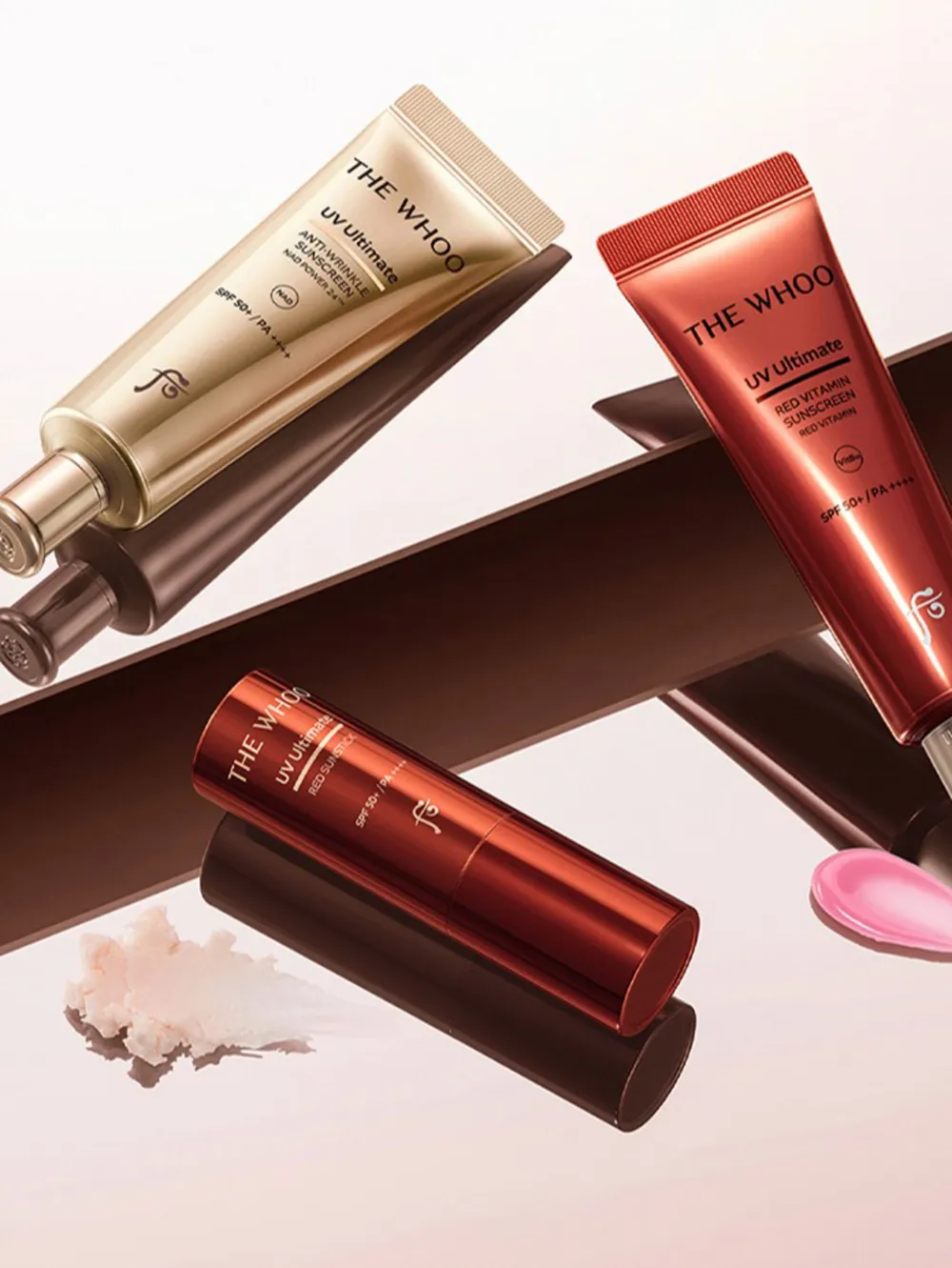 The Whoo Uv Ultimate Red Vitamin Spf 50+/pa++++ Sunscreen In Red