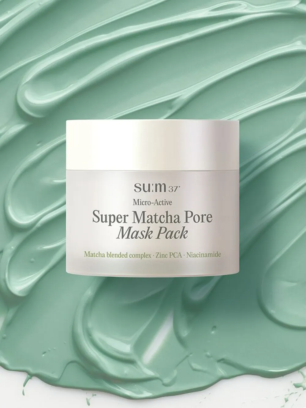 Su:m37º Micro-active Super Matcha Pore Mask (pack Of Two) In Multi