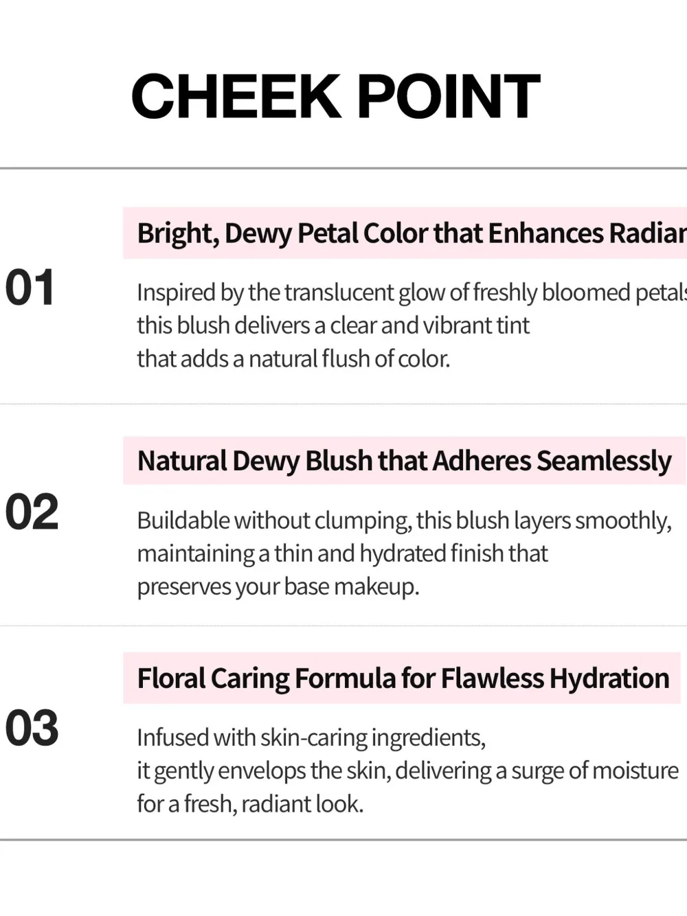 Vidivici Petal Glow Cream Blush (pack Of Two) In Pink