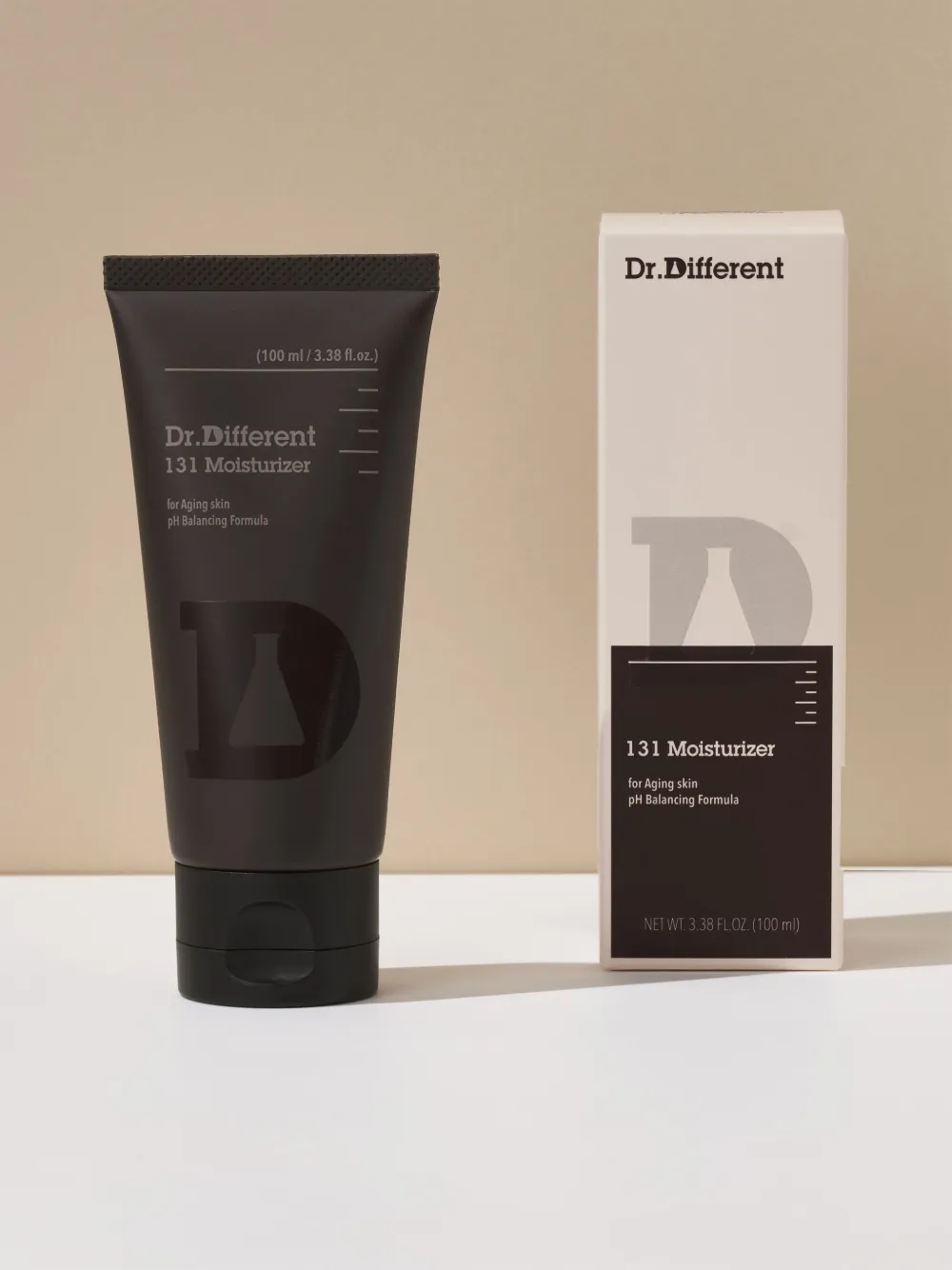 Dr.different 131 Ageing-skin Moisturizer (pack Of Two) In Black