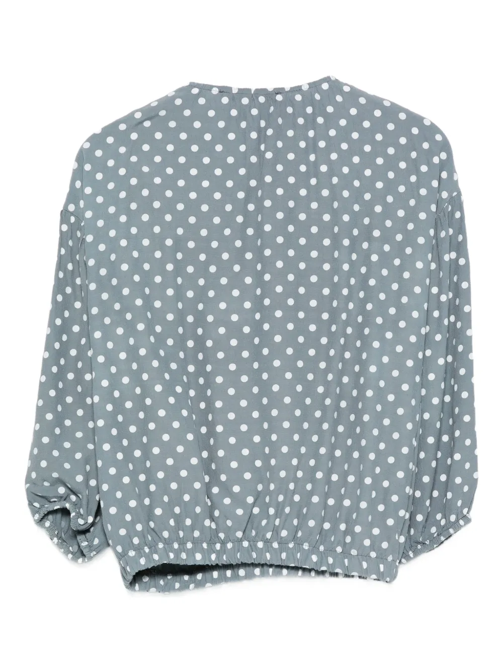 minimù blouse à col noué à pois | Blouses | Image 2