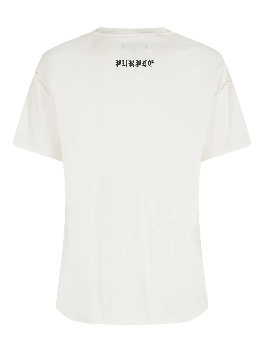 Purple Brand textured T-shirt - Beige