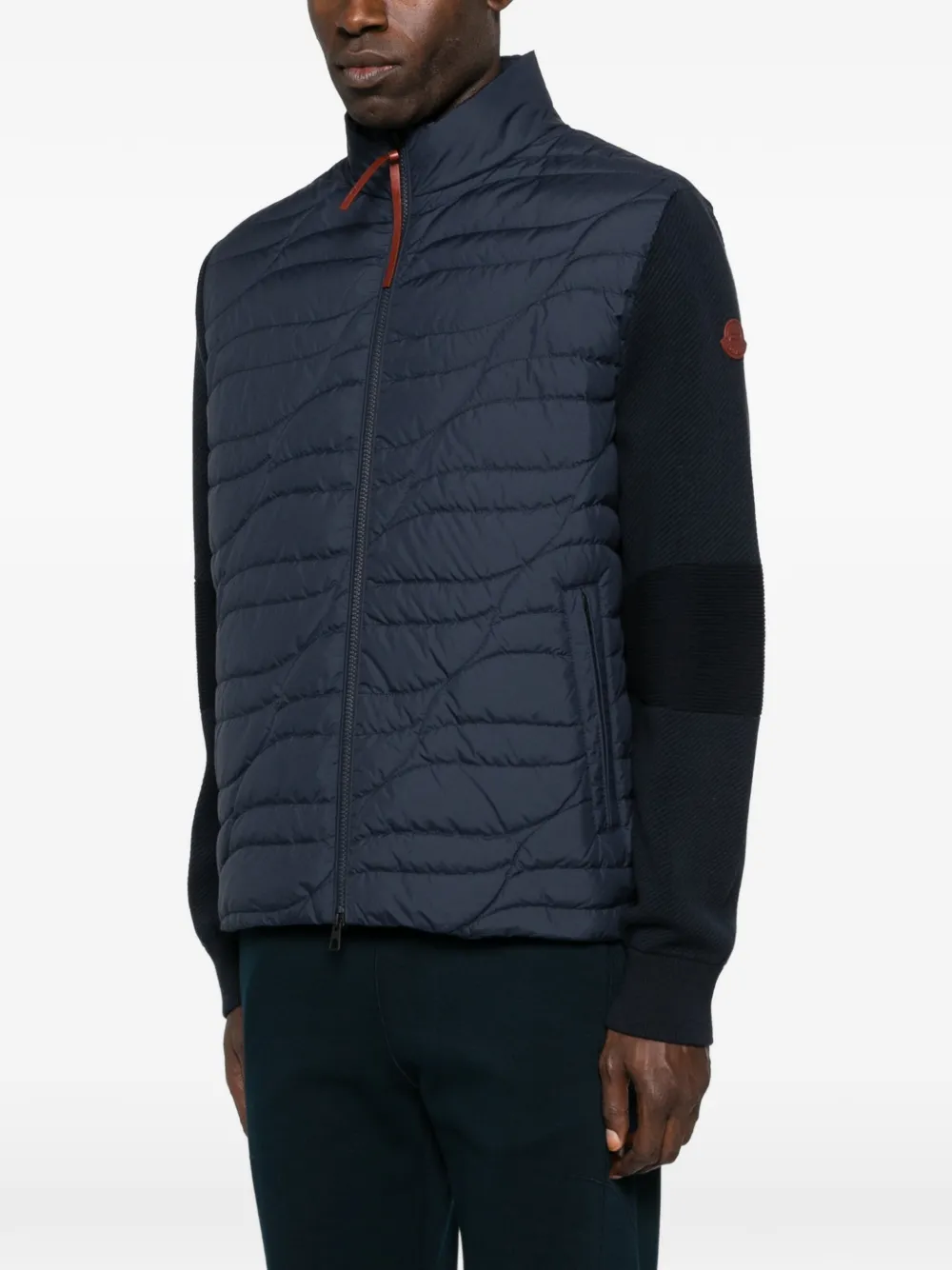 Moncler Gewatteerd jack Blauw