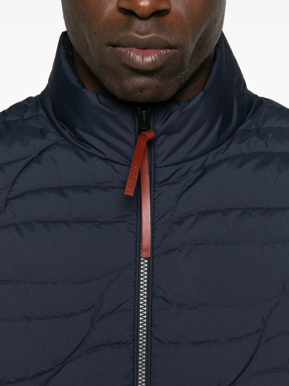 Moncler Gewatteerd jack Blauw