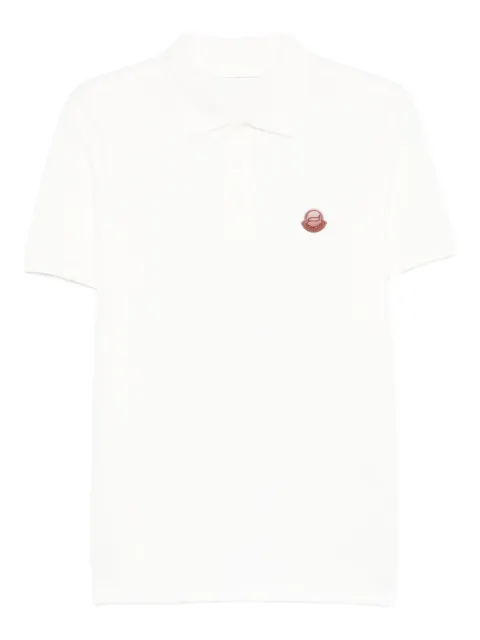 Moncler logo-appliqué polo shirt