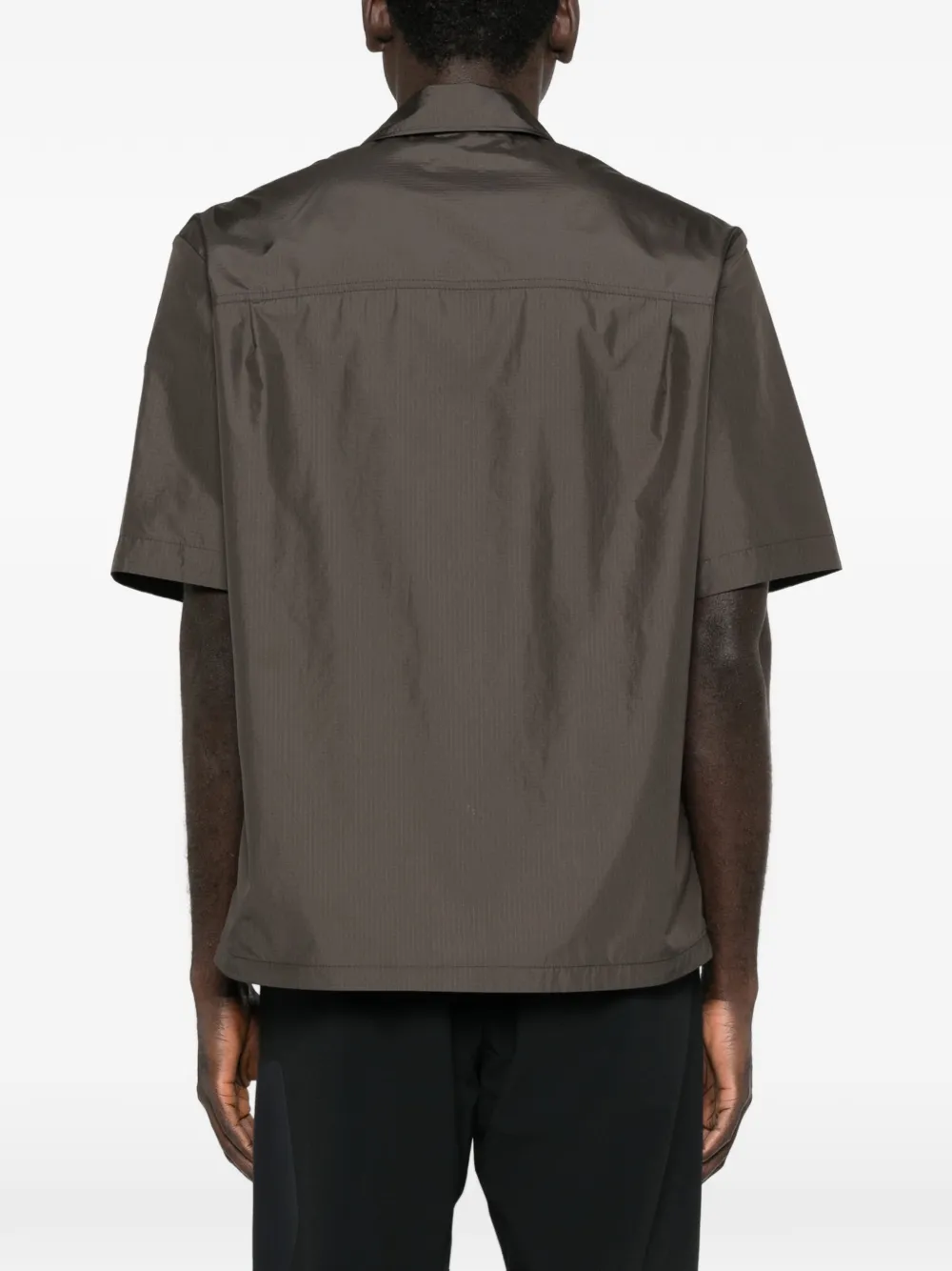 Moncler Overhemd met zak met knopen Groen