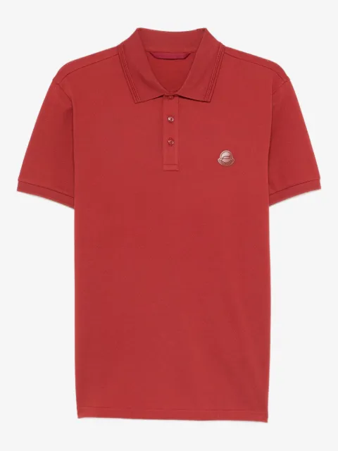 Moncler logo-appliqué polo shirt