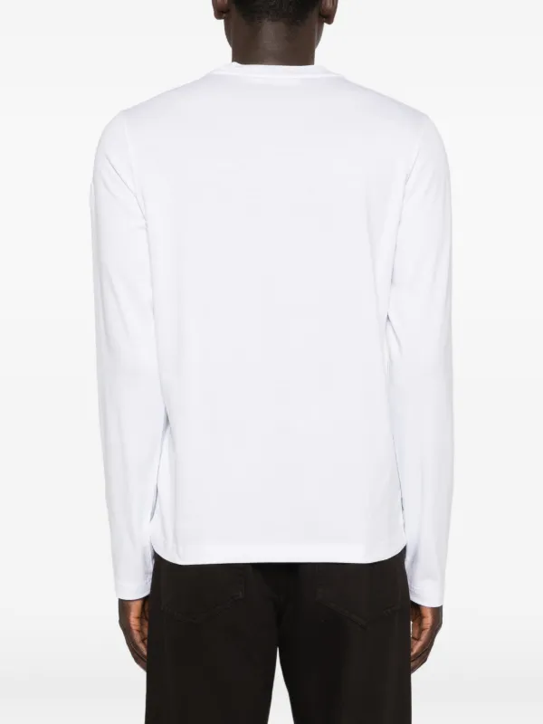 Moncler グラフィック ロングTシャツ | ホワイト | FARFETCH JP