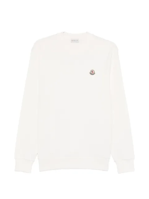 Moncler logo-patch sweatshirt