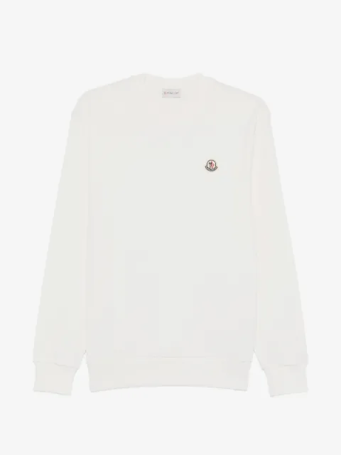 Moncler sweatshirt med logotypmärke