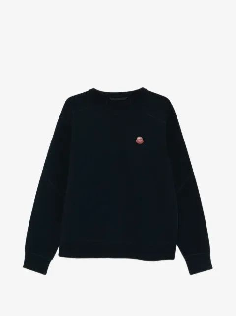 Moncler logo-patch sweatshirt