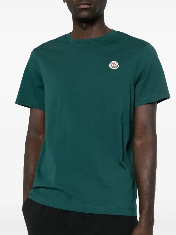 Moncler Kit 3 Camisetas Com Patch De Logo | Verde | FARFETCH BR