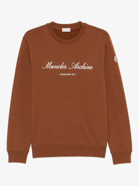 Moncler logo-patch sweater