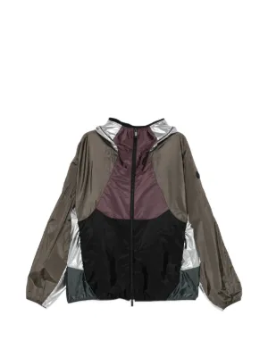 KHOKI Patchwork Zip Jacket | Blue | FARFETCH PT