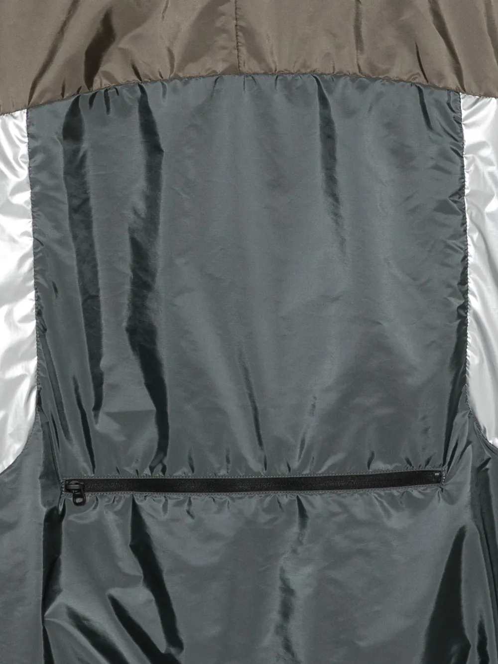 Moncler Sormiou jack met ritssluiting Zilver