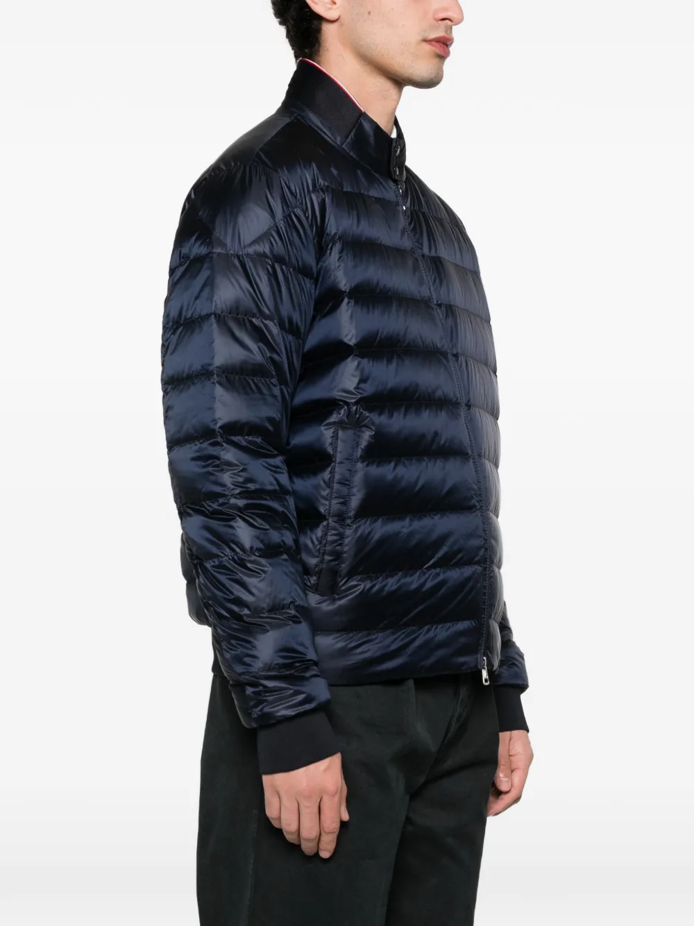  Moncler Logo-patch Jacket - Blue 