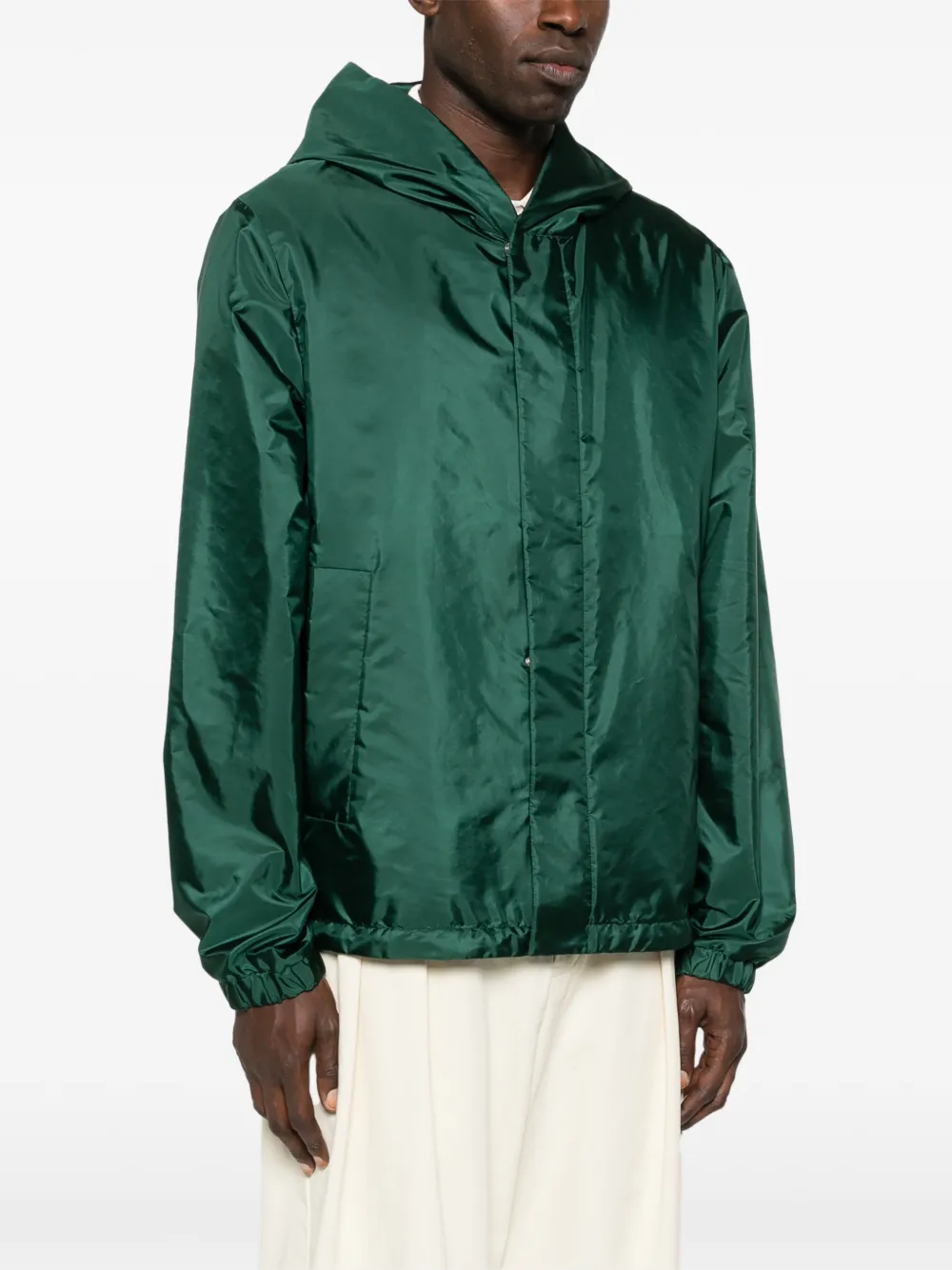Moncler Grandans jack met capuchon Groen