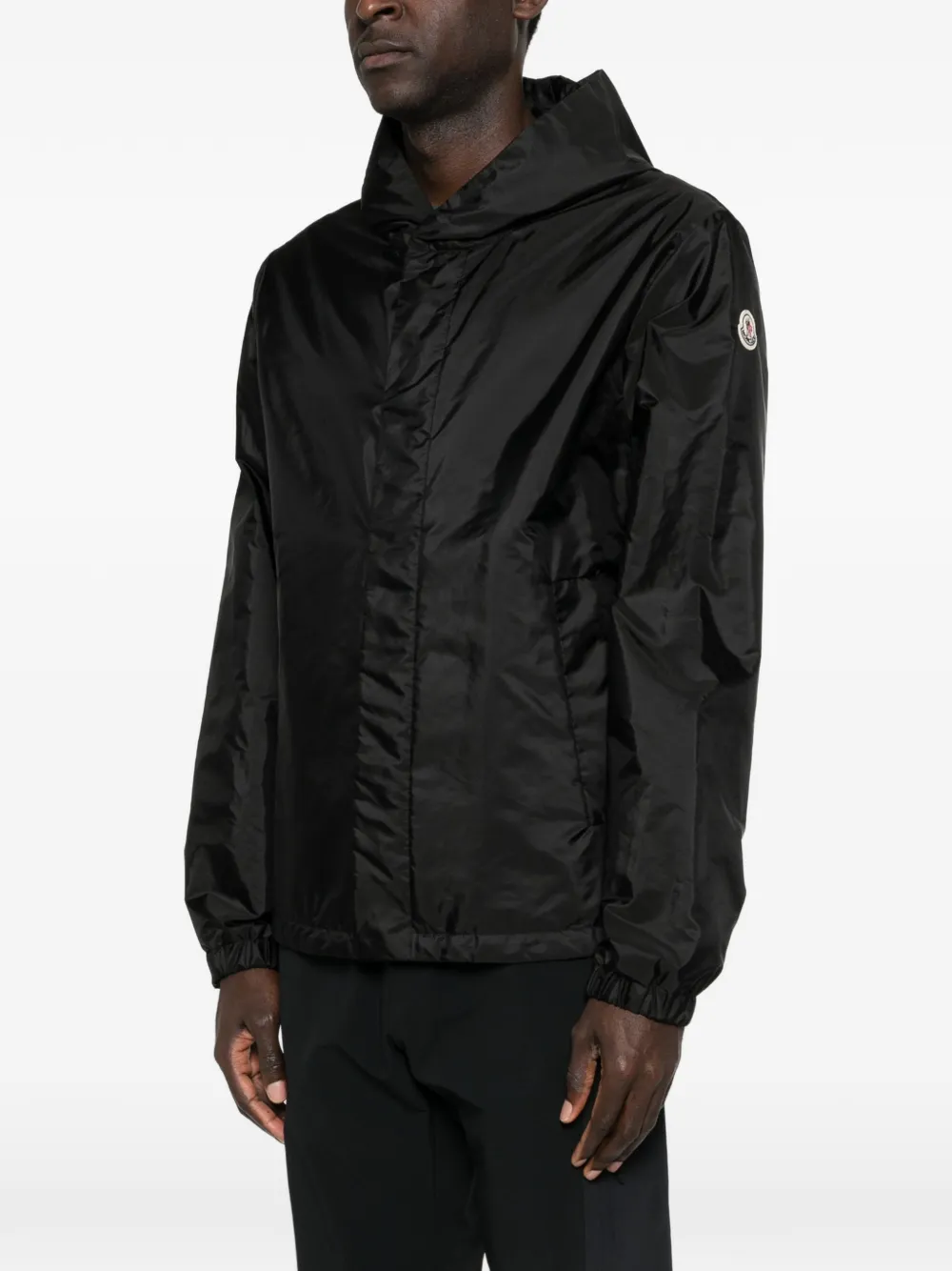 Moncler Grandans jack met capuchon Zwart