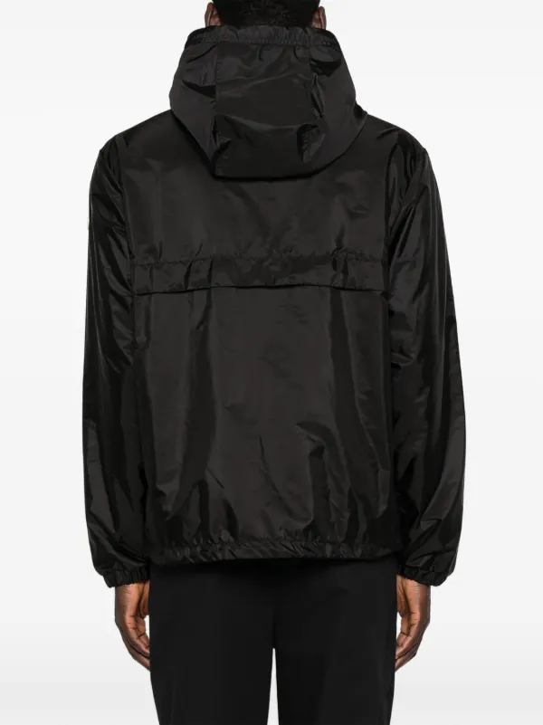 Moncler Nidge Hooded Zip Jacket | Black | FARFETCH