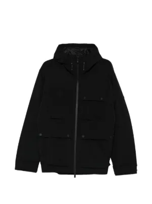 Moncler Grenoble Tesso Hooded Jacket | Black | FARFETCH