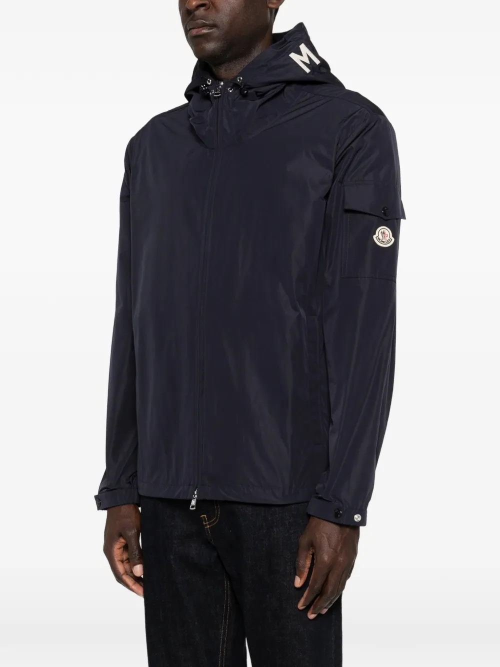 Moncler Hooded Zip Jacket - Blue 