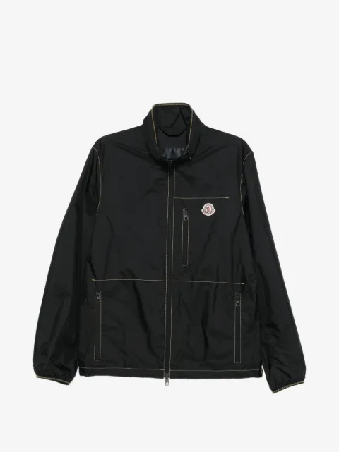 Moncler Arrakis zip logo-patch jacket