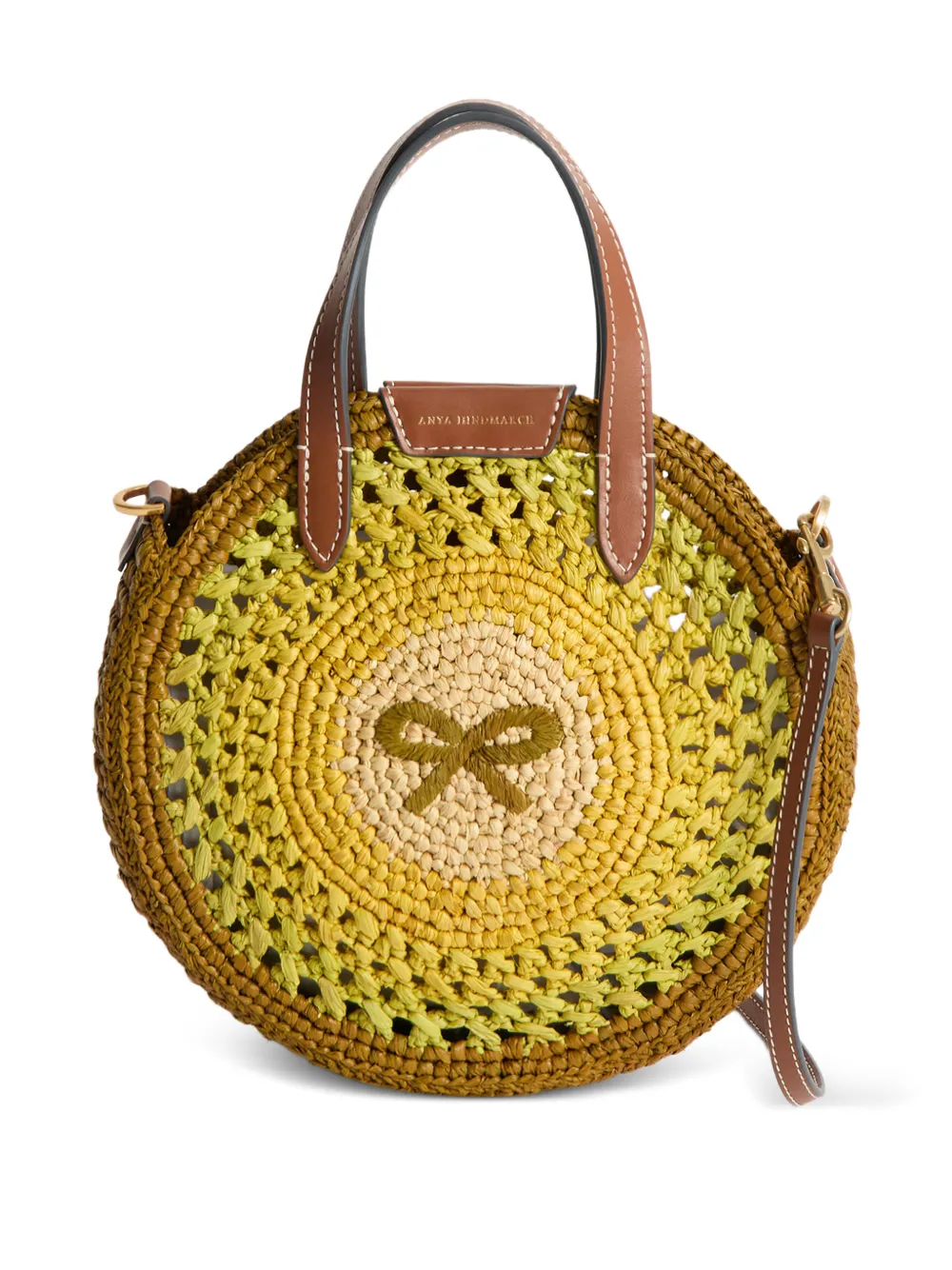 Anya Hindmarch Borsa tote con fiocco - Giallo