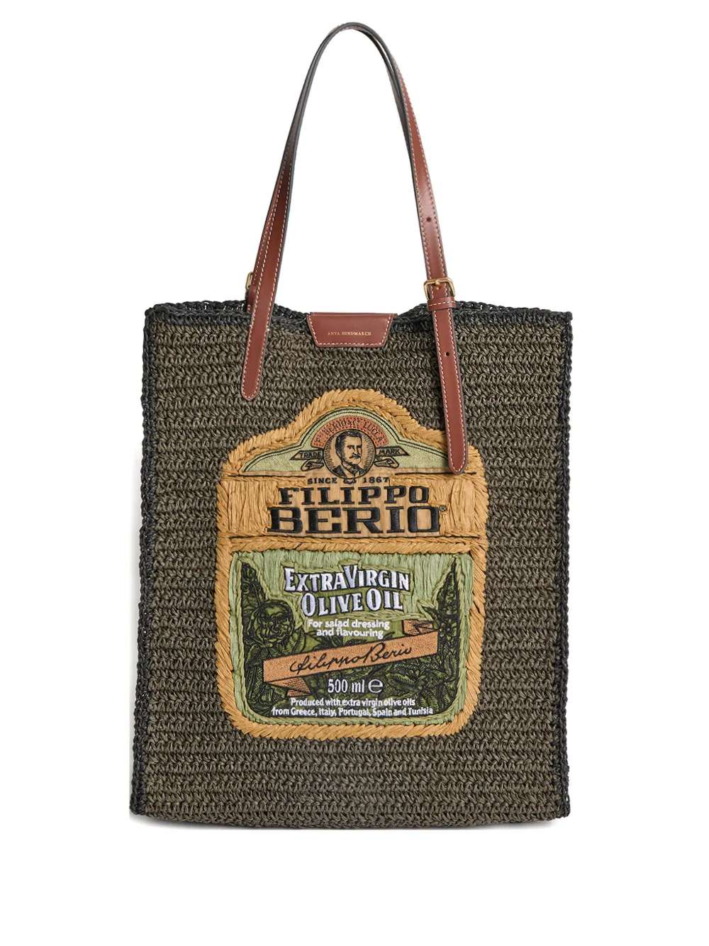 Anya Hindmarch Borsa tote Filippo Berio - Verde