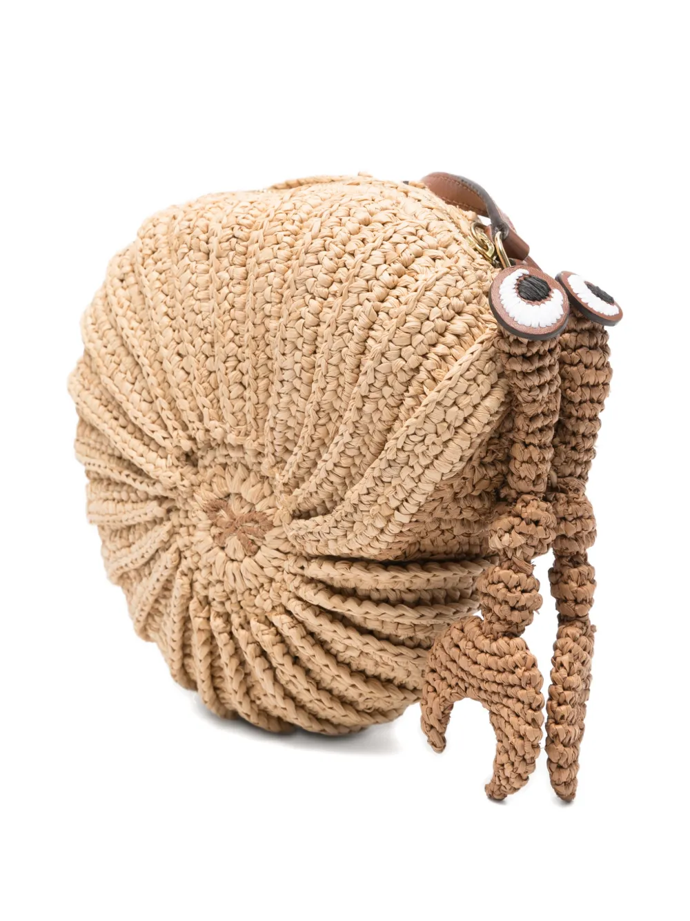  Anya Hindmarch Hermit Crab Cross Body Bag - Neutrals 