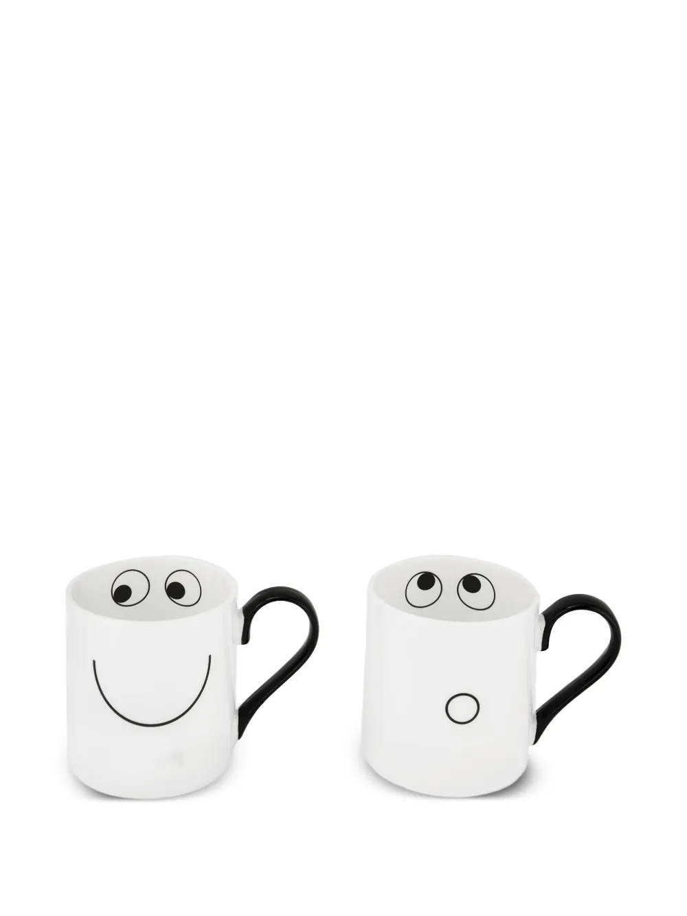 Anya Hindmarch Set tazze Eyes (11cm x 8,5cm x 7,5cm) - Bianco