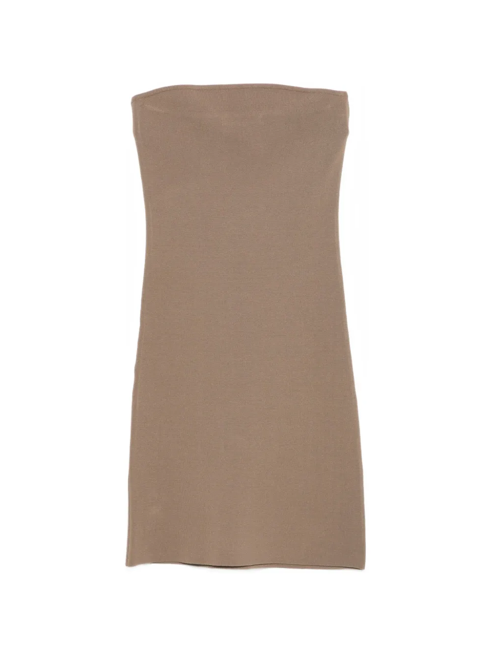 ENTIRE STUDIOS bandeau mini dress - Marrone