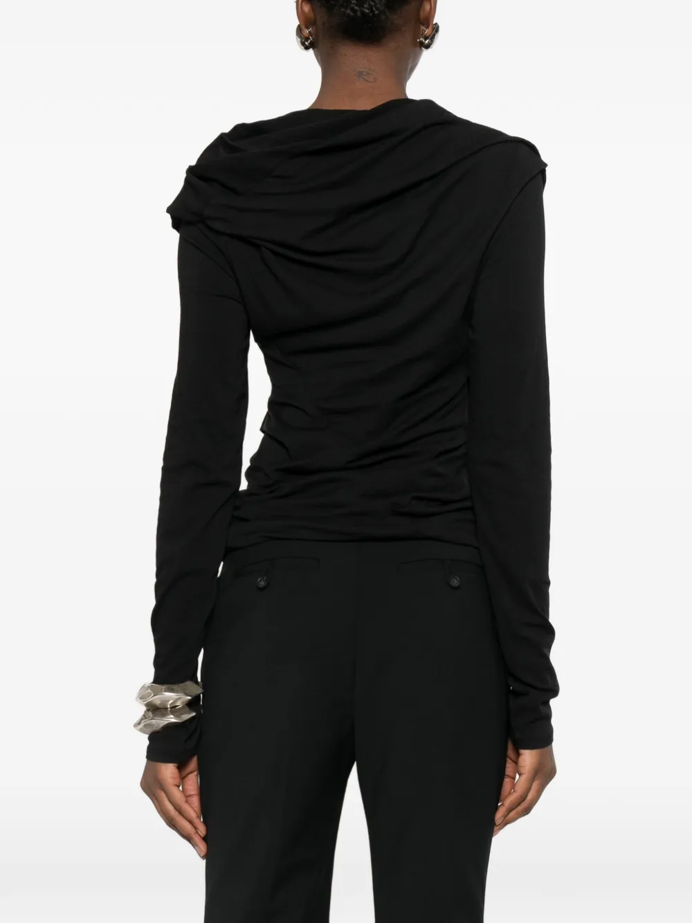 ENTIRE STUDIOS T-shirt met lange mouwen Zwart