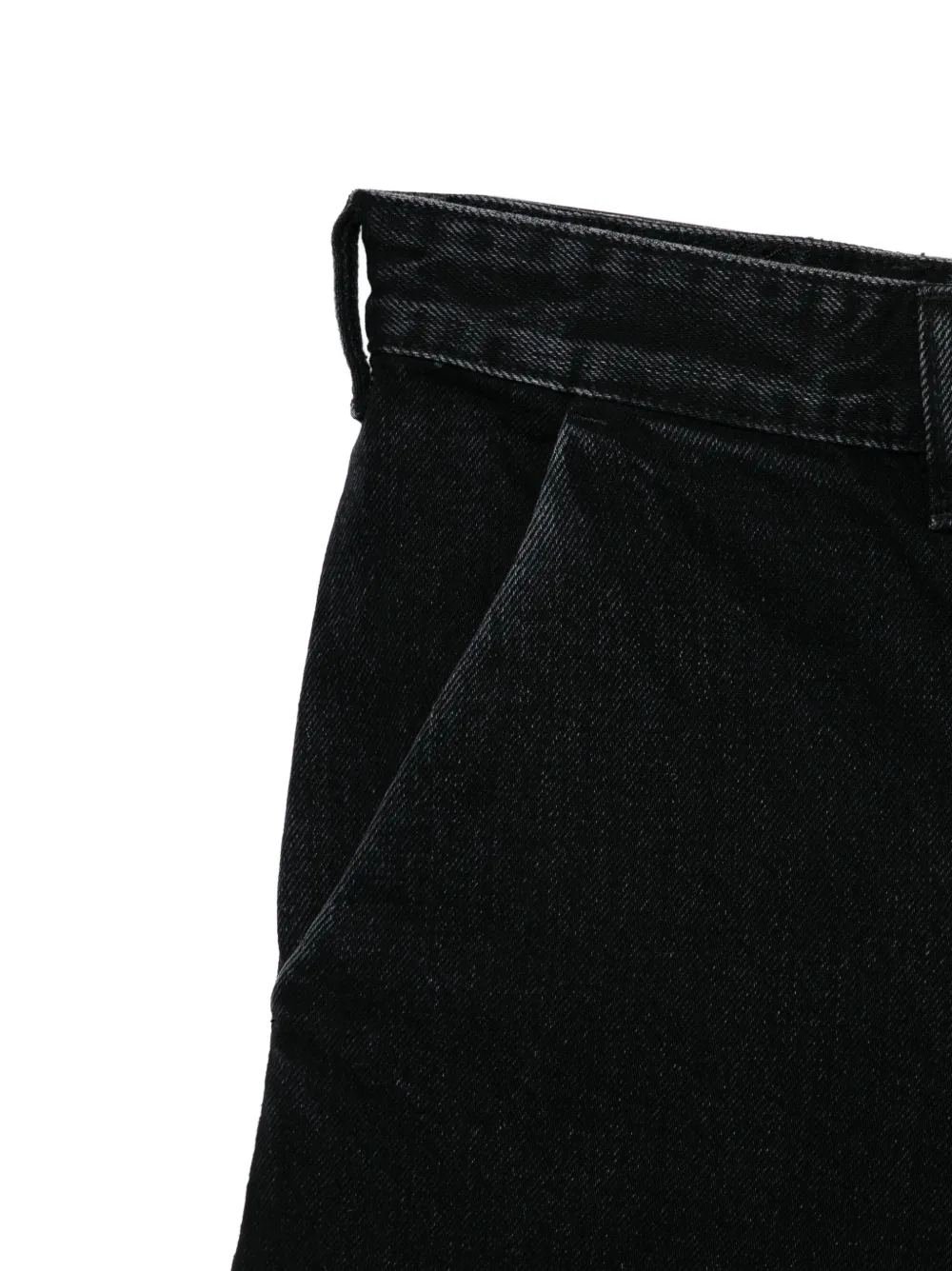  Entire Studios Cotton Wide-leg Jeans - Black 