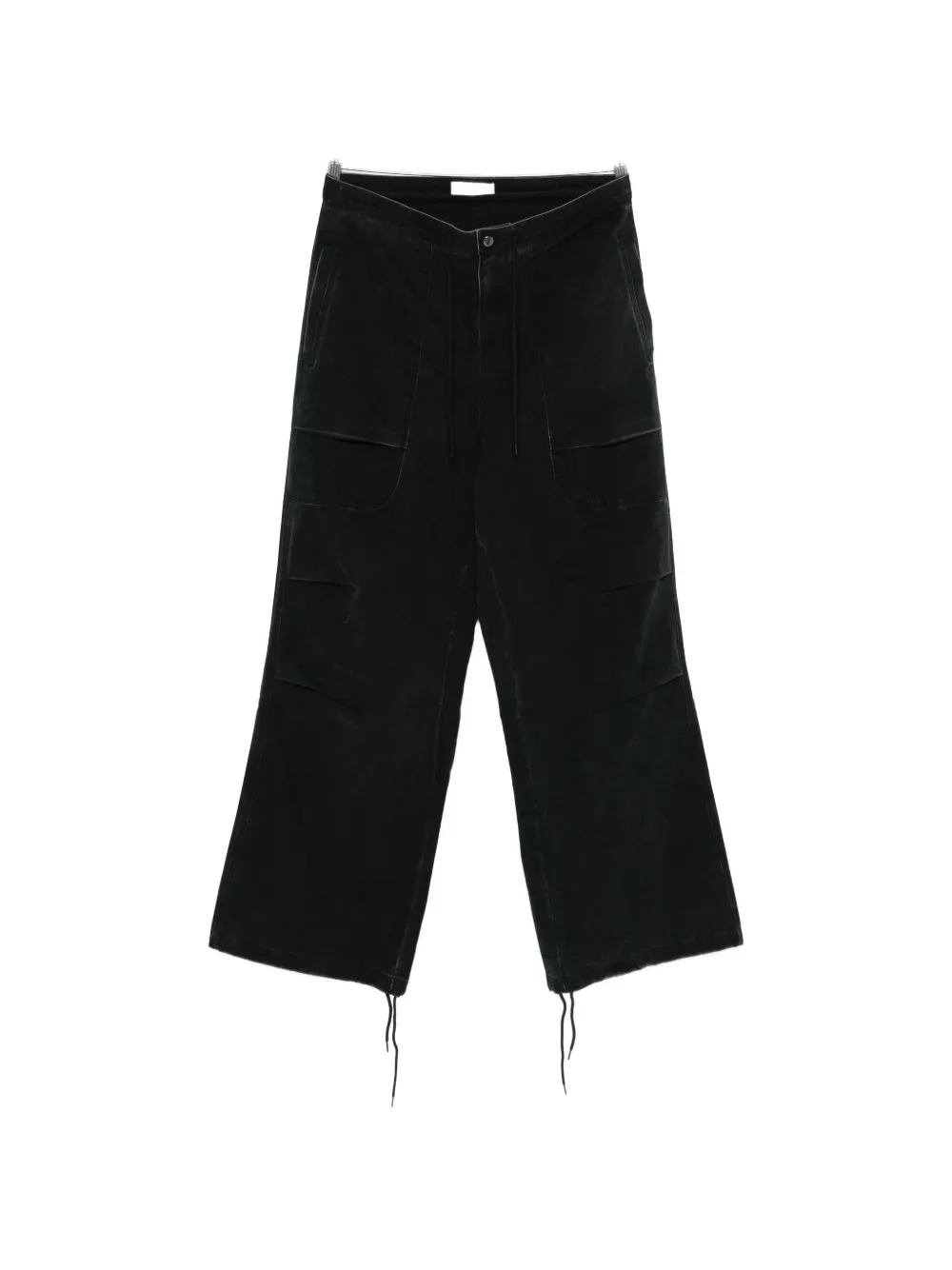 ENTIRE STUDIOS Barren belt-loop trousers - Nero