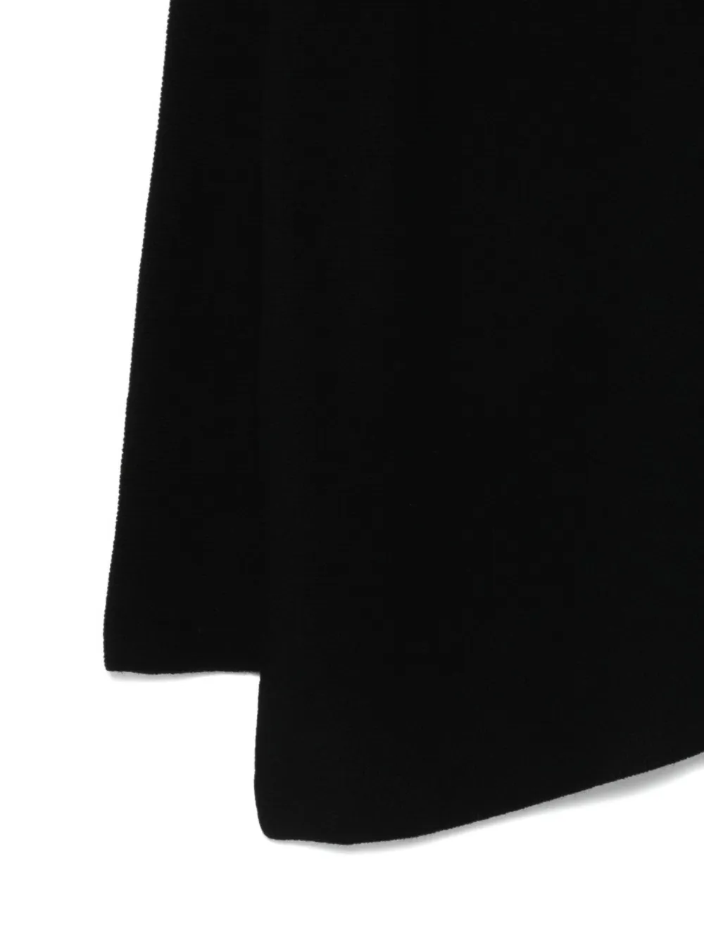 Christian Wijnants Koga Asymmetric Roll-neck Knitwear In Black