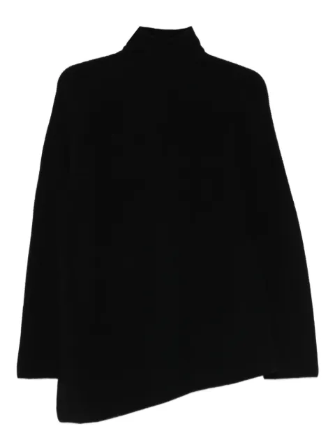 Christian Wijnants Koga asymmetric roll-neck knitwear