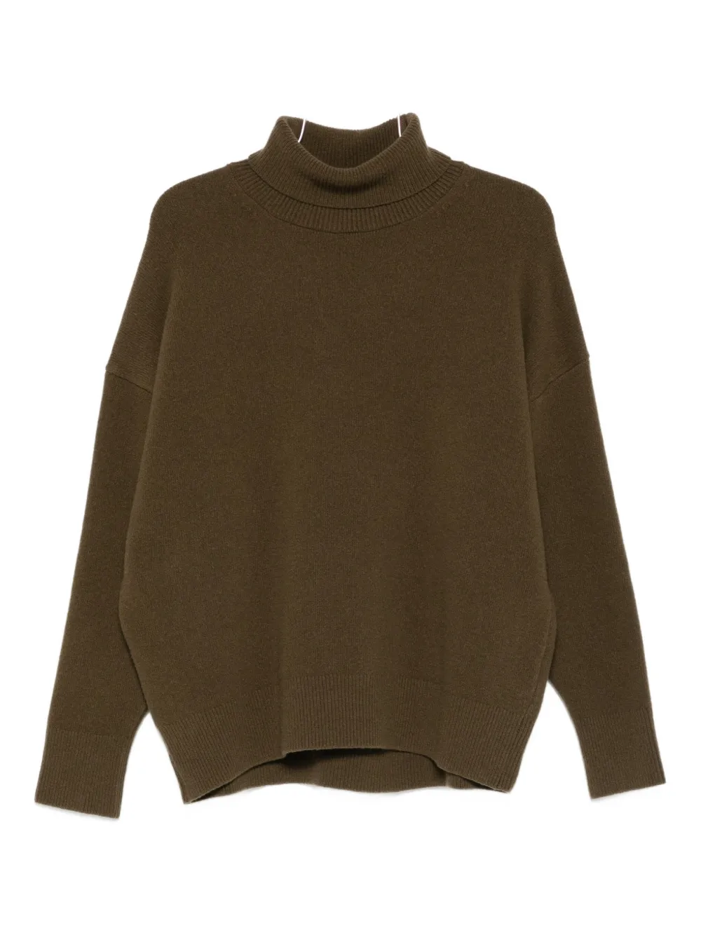 Christian Wijnants Koket Turtleneck Sweater In Green
