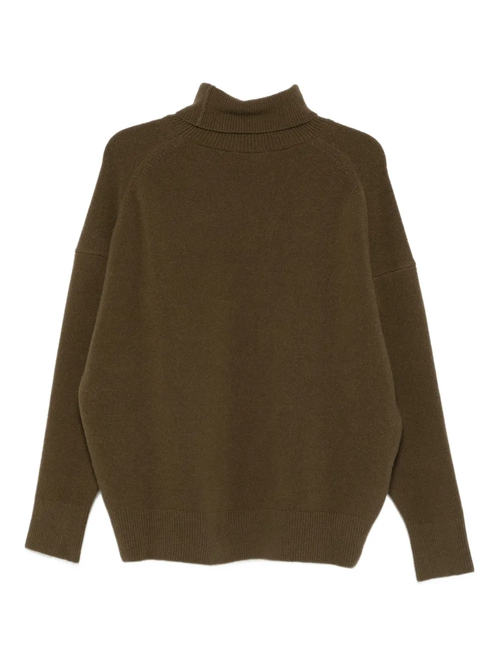 Christian Wijnants Koket Turtleneck Sweater In Green