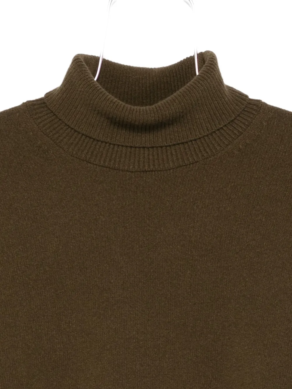 Christian Wijnants Koket Turtleneck Sweater In Green