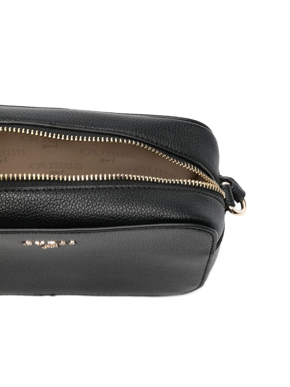 guess kids Schoudertas met logoplakkaat Zwart