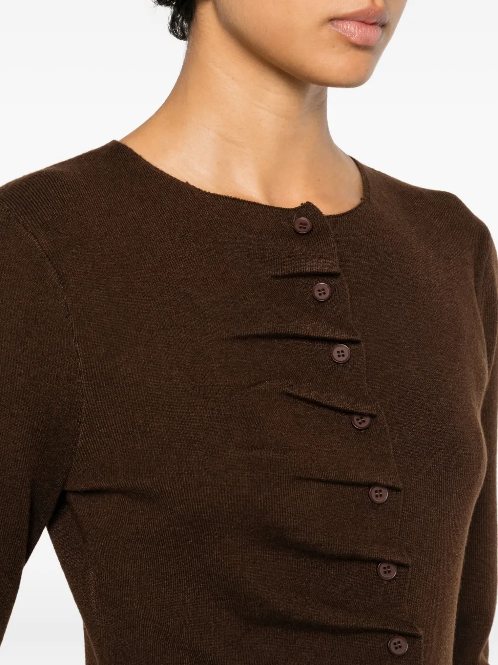 Suncoo Gamira Cardigan In Brown