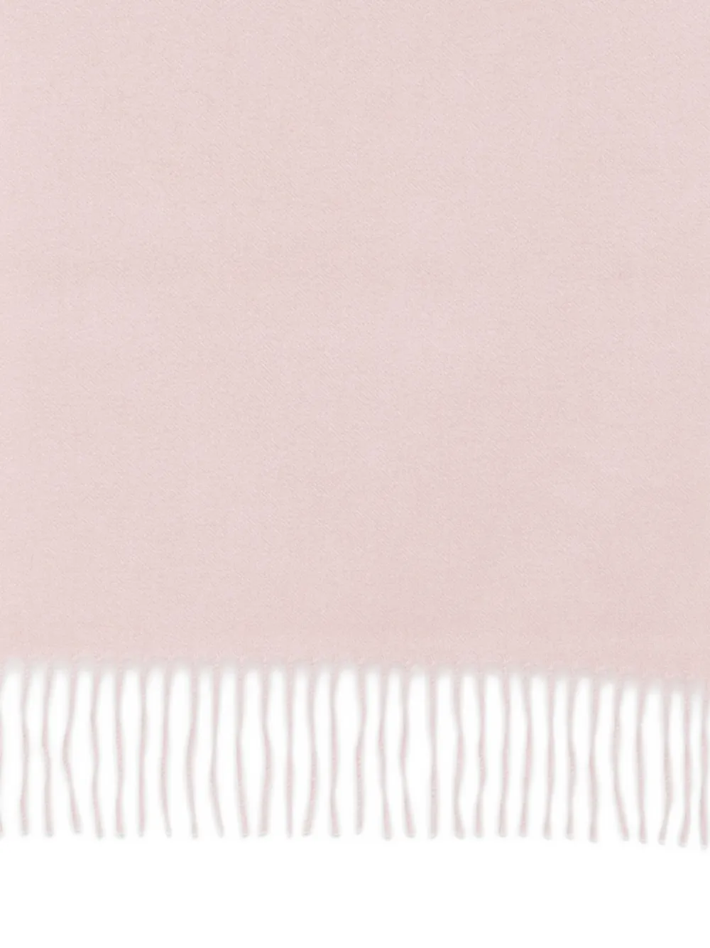 Begg x Co plain fringed scarf - Roze