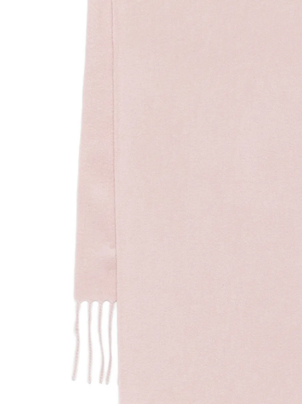  Begg X Co Plain Fringed Scarf - Pink 