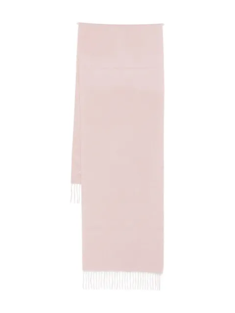 Begg x Co plain fringed scarf