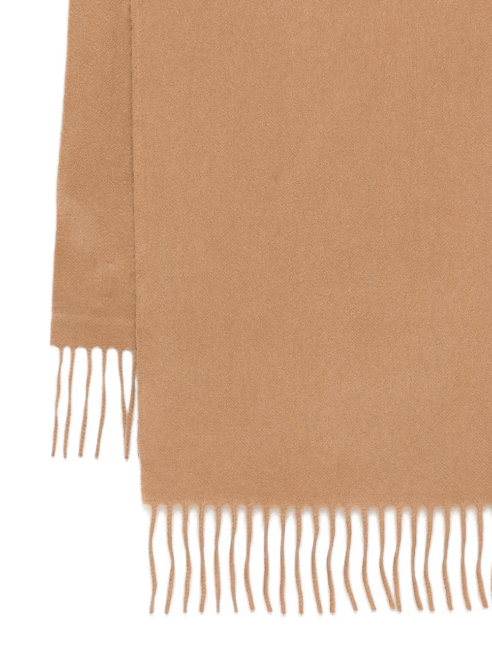 Begg x Co fringed plain scarf | Image 2